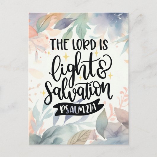 Het Licht van mijn Ziel Briefkaart (Voorkant)