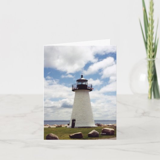 Het Licht van Ned--dank u Bedankkaart (Voorkant)