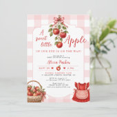 Het licht van onze ogen meisje baby shower kaart (Staand voorkant)