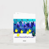 Het Licht van Pasen Jesus-Christus van de Kaart (Achterkant)