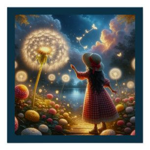 Het licht veranderen perfect poster