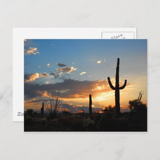 Het licht verdwijnt in een Uitbarsting langzaam Briefkaart (Voorkant / Achterkant)