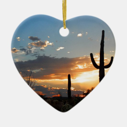 Het licht verdwijnt in een Uitbarsting langzaam Keramisch Ornament (Voorkant)