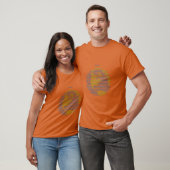 Het lichtblauwe stip meisje t-shirt (Unisex)