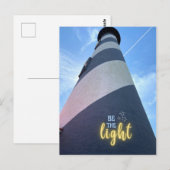 het lichte briefkaart zijn (Voorkant / Achterkant)