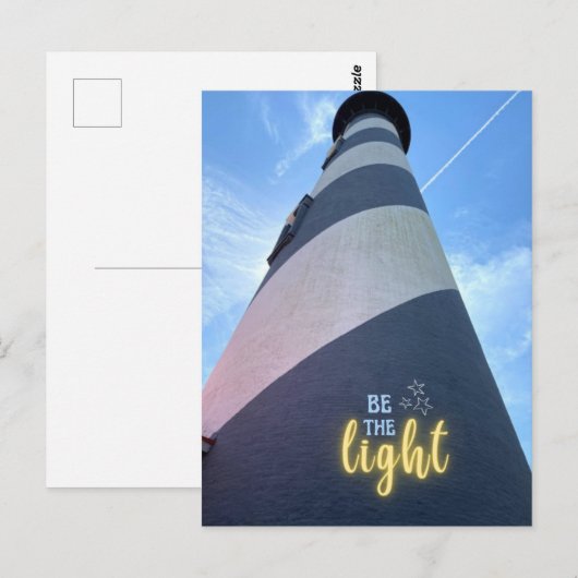 het lichte briefkaart zijn (Voorkant / Achterkant)