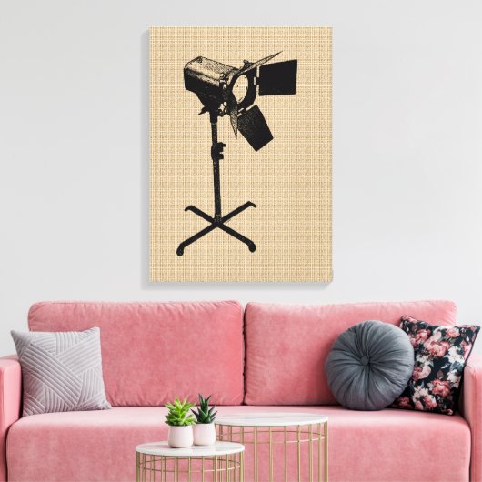 Het lichte Canvas van de directeur (Insitu (Woonkamer))