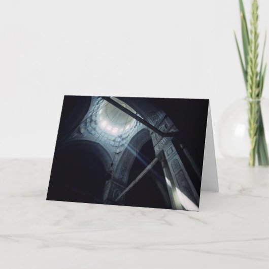 Het lichte glanzen in de Moskee Kaart (Voorkant)