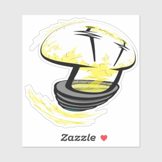 Het lichte Pet 1 Sticker (Vel)