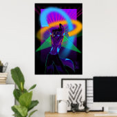 Het lichte Show Poster (Thuiskantoor)