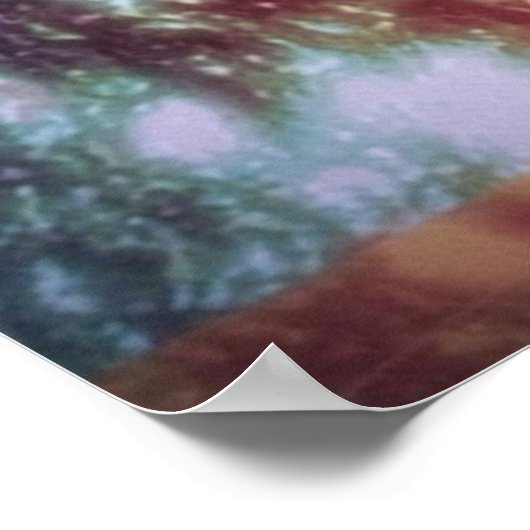 Het lichtgevende Man Poster (Hoek)