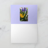 Het lichtgevende Wenskaart van Rododendrons Kaart (Binnen)