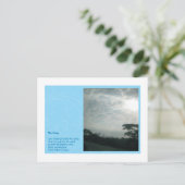 Het lied briefkaart (Staand voorkant)