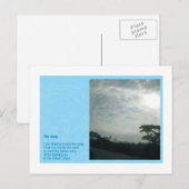 Het lied briefkaart (Voorkant / Achterkant)