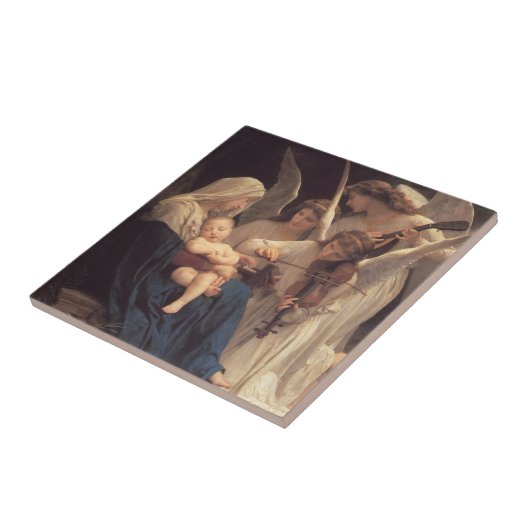 Het lied van de Angels keramische Tegel Tegeltje (Zijkant)