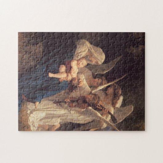 Het lied van de Angels kerstpuzzel Legpuzzel (Horizontaal)