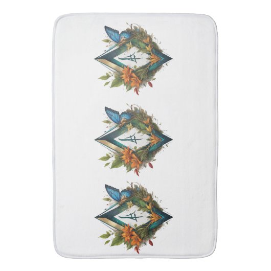 Het lied van de dag: Forest Song-2 Badmat (Voorkant Verticaal)