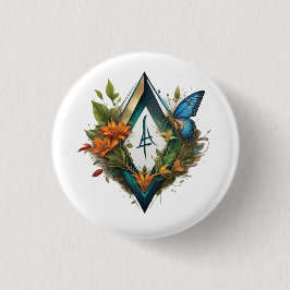 Het lied van de dag: Forest Song-2 Ronde Button 3,2 Cm
