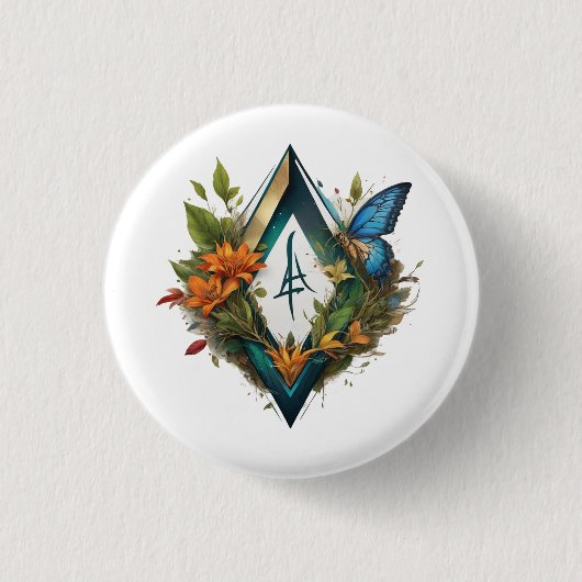 Het lied van de dag: Forest Song-2 Ronde Button 3,2 Cm (Voorkant)