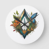 Het lied van de dag: Forest Song-2 Ronde Klok (Voorkant)