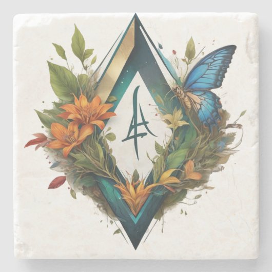 Het lied van de dag: Forest Song-2 Stenen Onderzetter (Voorkant)