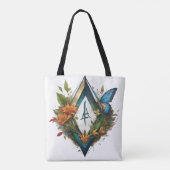 Het lied van de dag: Forest Song-2 Tote Bag (Achterkant)