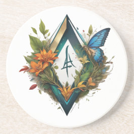 Het lied van de dag: Forest Song-2 Zandsteen Onderzetter