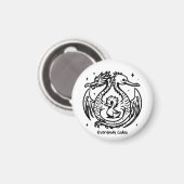 Het lied van de eenden en draken magneet (Voorkant / Achterkant)