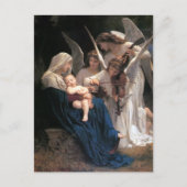 Het lied van de engelen (1881) door Bouguereau Briefkaart (Voorkant)