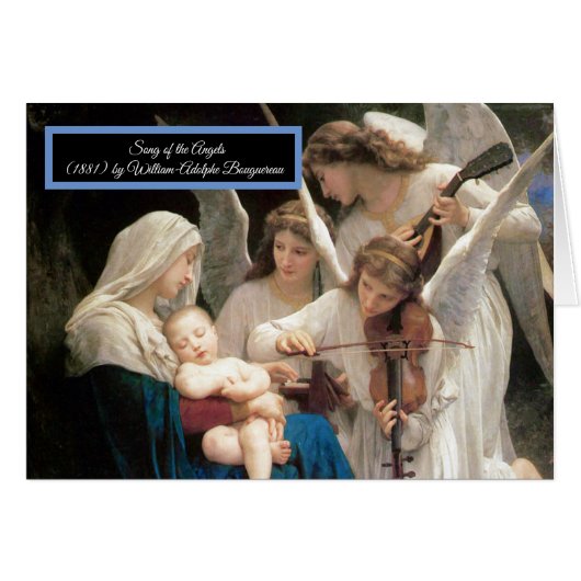 Het lied van de engelen Bouguereau (Voorkant Horizontaal)