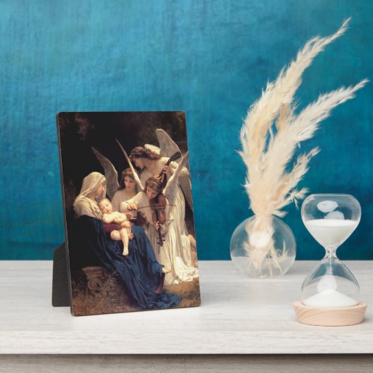 Het lied van de engelen, Bouguereau Fotoplaat (Zijkant)