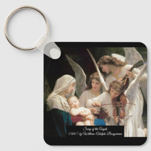 Het lied van de engelen Bouguereau Sleutelhanger