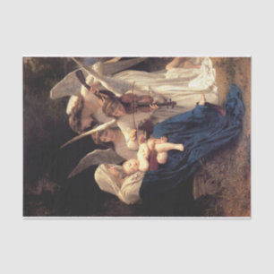 Het lied van de engelen, Bouguereau Tissuepapier