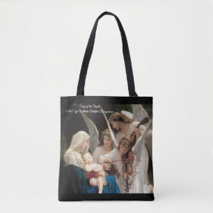 Het lied van de engelen Bouguereau Tote Bag