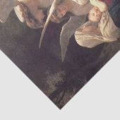 Het lied van de engelen door William Bouguereau Tissuepapier (Detail)
