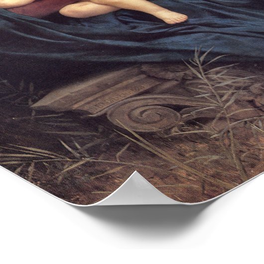 Het lied van de engelen - William Bouguereau Print (Hoek)