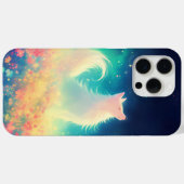 Het lied van de etherische wolf Case-Mate iPhone case (Achterkant (horizontaal))
