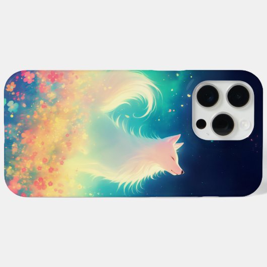Het lied van de etherische wolf Case-Mate iPhone case (Achterkant (horizontaal))