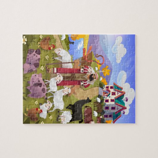 Het lied van de herder puzzel (Horizontaal)