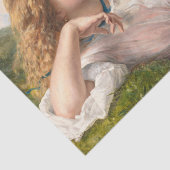 Het lied van de Lark door Sophie Anderson Tissuepapier (Detail)