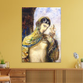 Het lied van de liedjes (detail van 83718) canvas afdruk (Insitu (Woonkamer))