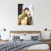 Het lied van de liedjes (detail van 83718) canvas afdruk (Insitu (Slaapkamer))
