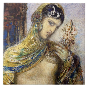 Het lied van de liedjes (detail van 83718) tegeltje