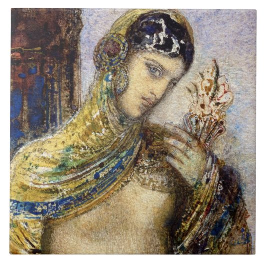 Het lied van de liedjes (detail van 83718) tegeltje (Voorkant)