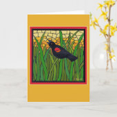 Het Lied van de ochtend Kaart (Gele Bloem)