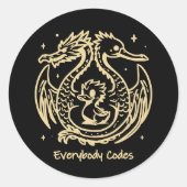 Het lied van de Stickers van Ducks and Dragons (Voorkant)