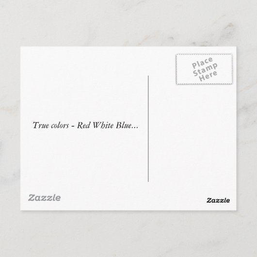 Het lied van de zeebijen briefkaart (Achterkant)