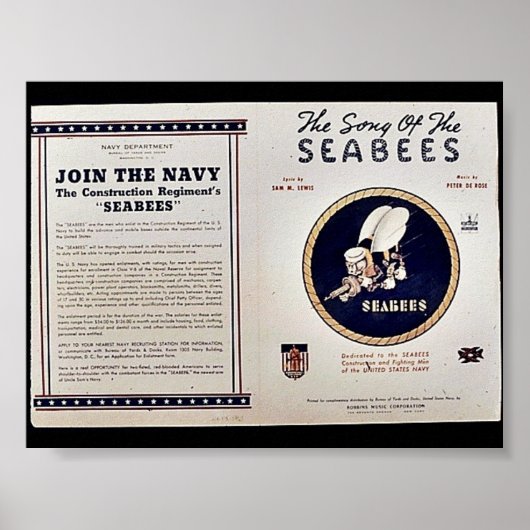 Het lied van de zeebijen poster (Voorkant)