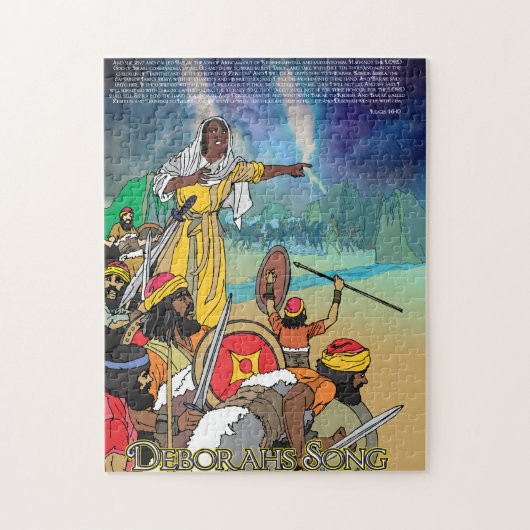 Het lied van Deborah Legpuzzel (Verticaal)