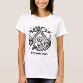 Het lied van Ducks and Dragons Vrouw T-shirt (Voorkant)